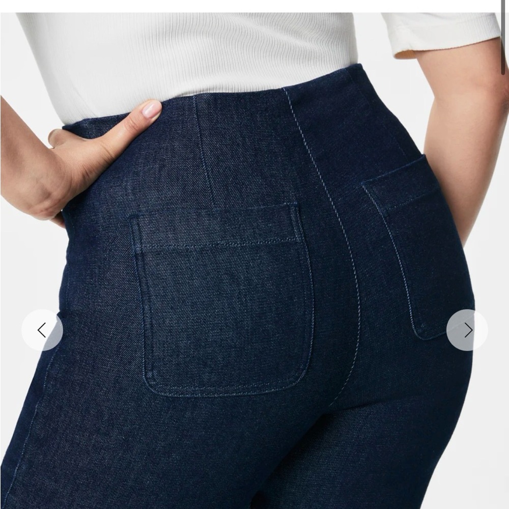 Spanx zero waistband micro flare Jeans - Picture 2 of 5